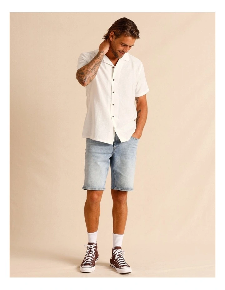 Haven Hemp Relaxed Fit Shirt in White image 4