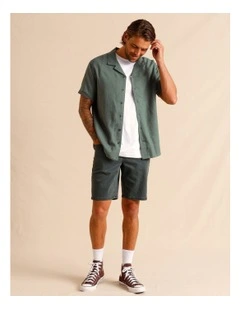 Haven Hemp Relaxed Fit Shirt in Green