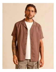 Haven Hemp Relaxed Fit Shirt in Copper