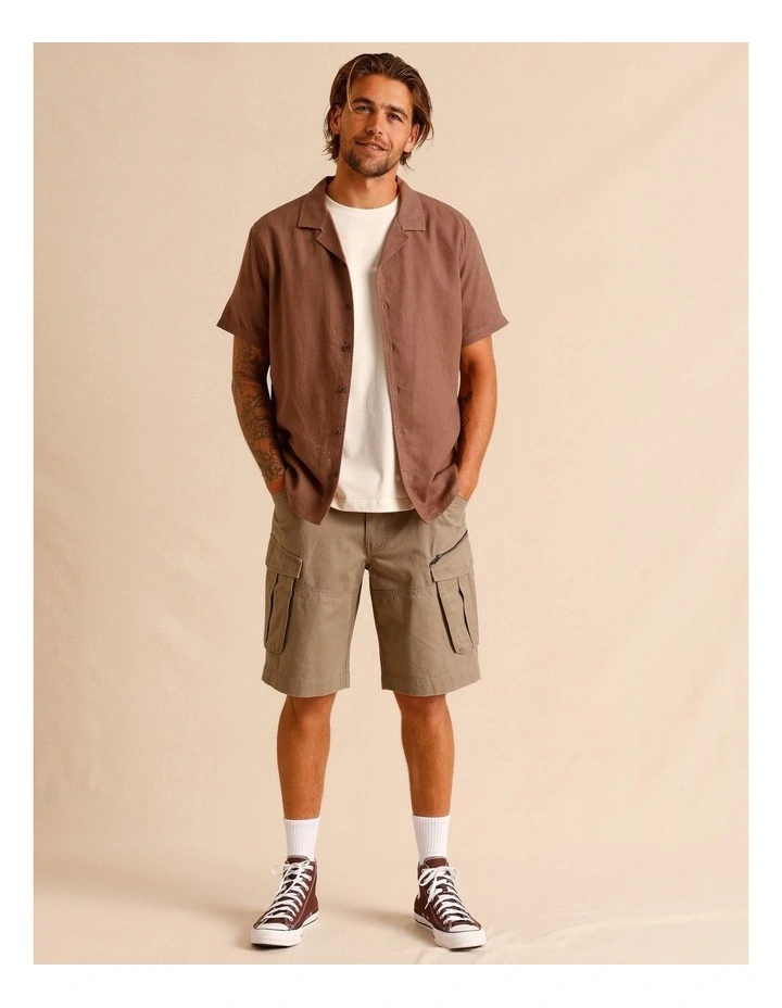 Haven Hemp Relaxed Fit Shirt in Copper image 2