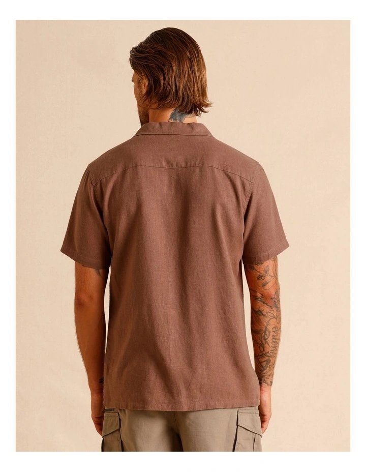 Haven Hemp Relaxed Fit Shirt in Copper image 6