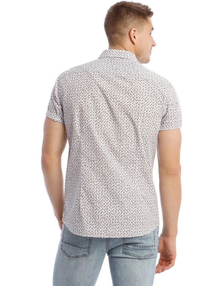 Corked Short Sleeve Print Shirt image 3