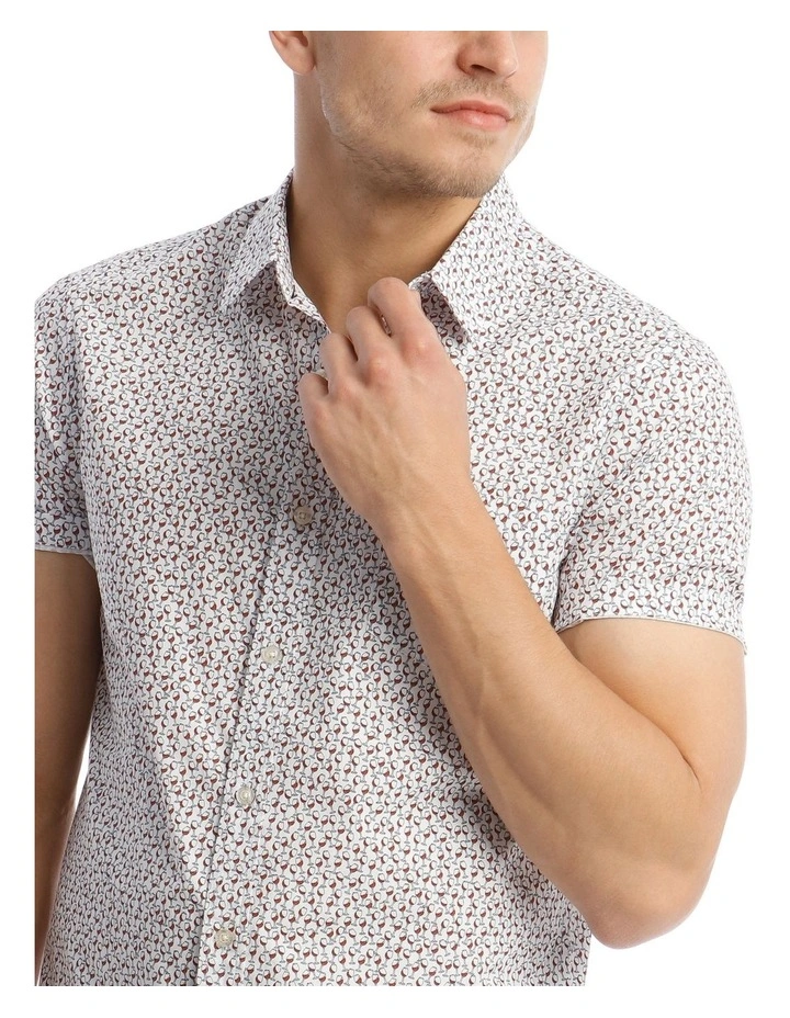 Corked Short Sleeve Print Shirt image 4