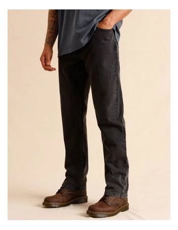 Essential Rylee Relaxed Jean in Black