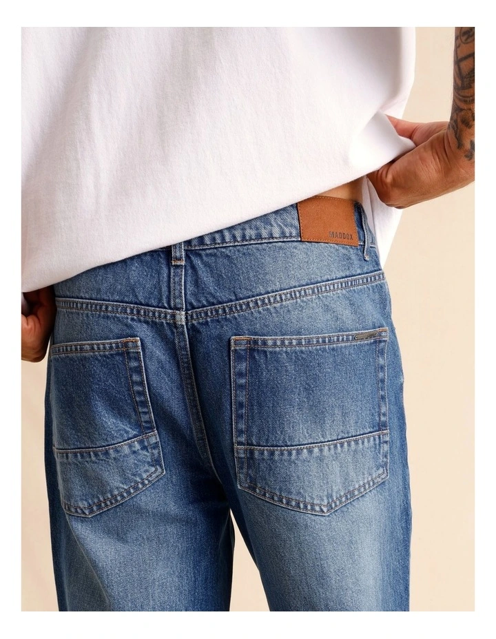 Essential Rylee Relaxed Jean in Denim image 3