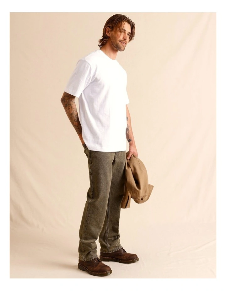 Essential Rylee Relaxed Jean in Brown image 2