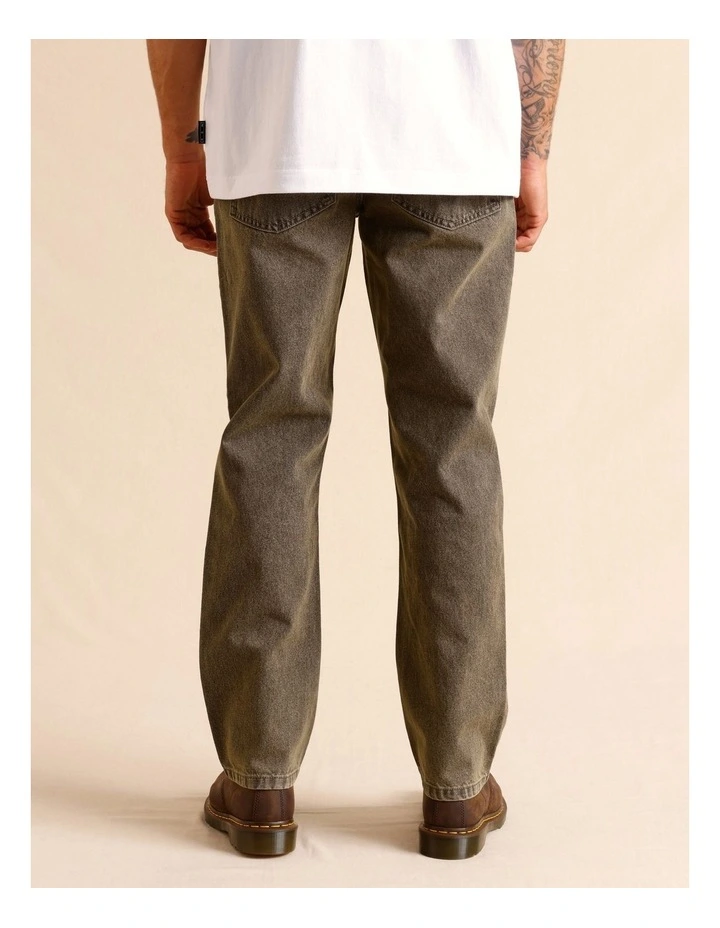 Essential Rylee Relaxed Jean in Brown image 5