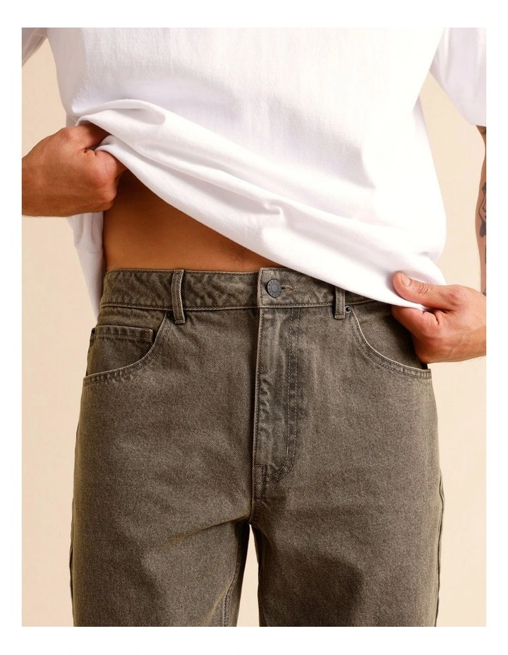 Essential Rylee Relaxed Jean in Brown image 6
