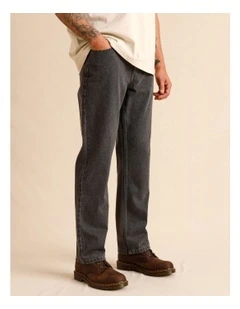 Essential Rylee Relaxed Jean in Charcoal