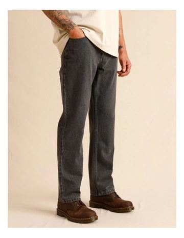 Essential Rylee Relaxed Jean in Charcoal