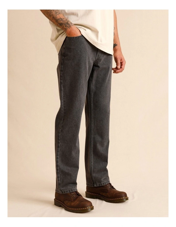 Essential Rylee Relaxed Jean in Charcoal image 1