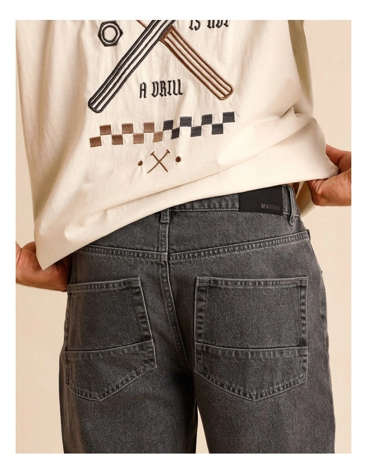 Essential Rylee Relaxed Jean in Charcoal image 4