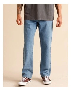 Essential Rylee Relaxed Jean in Bright Blue
