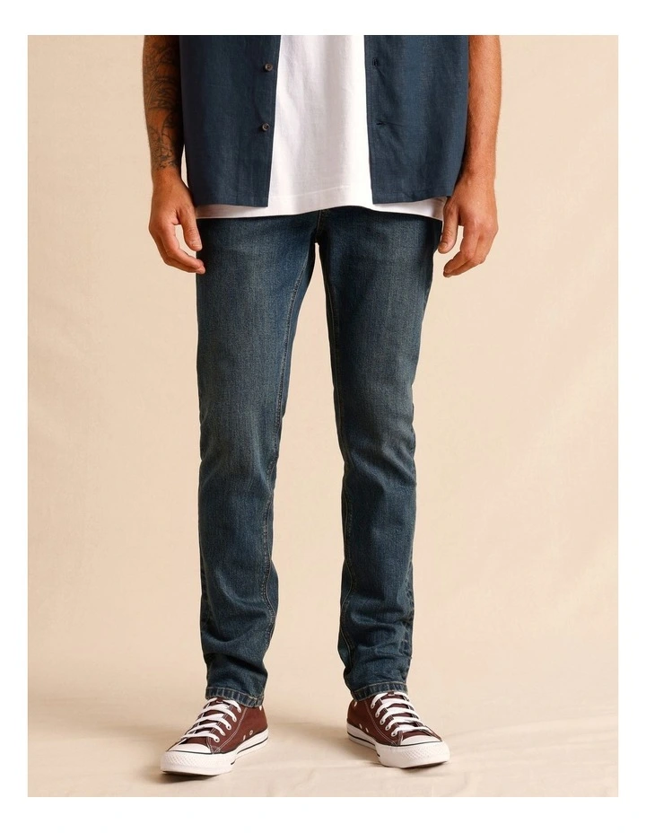 Kristian Slim Tapered Jean in Ink image 1