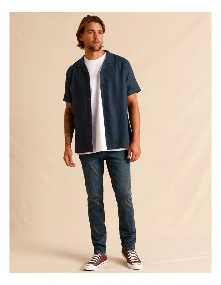 Kristian Slim Tapered Jean in Ink image 2