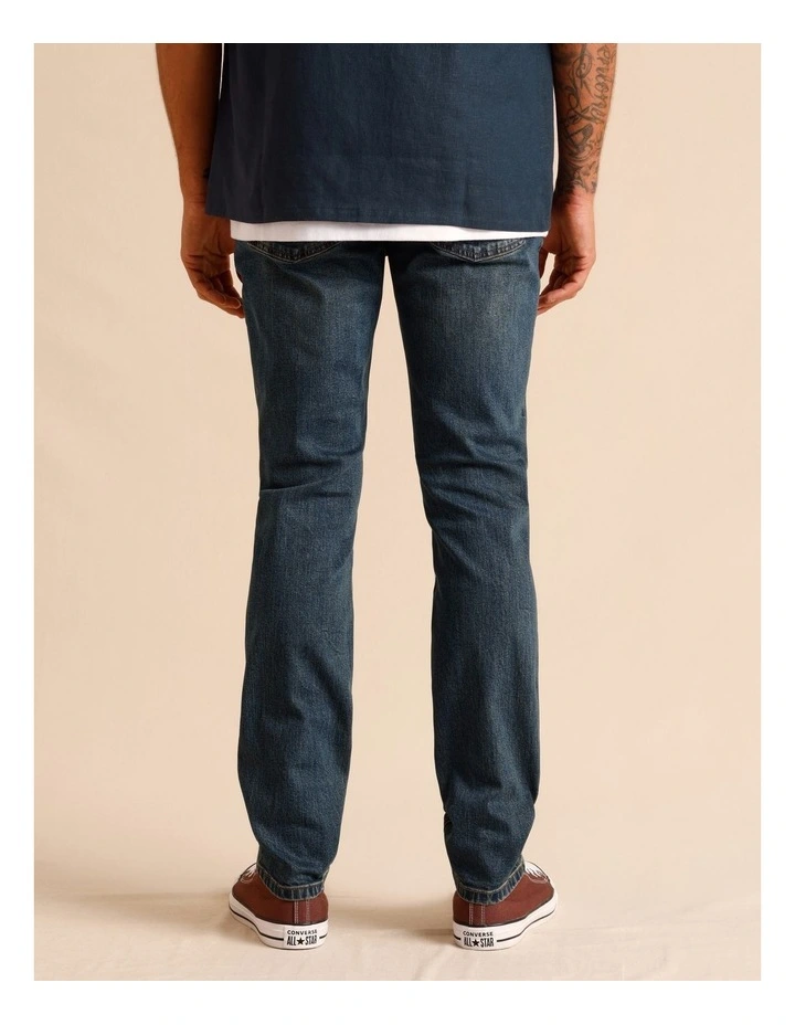 Kristian Slim Tapered Jean in Ink image 4