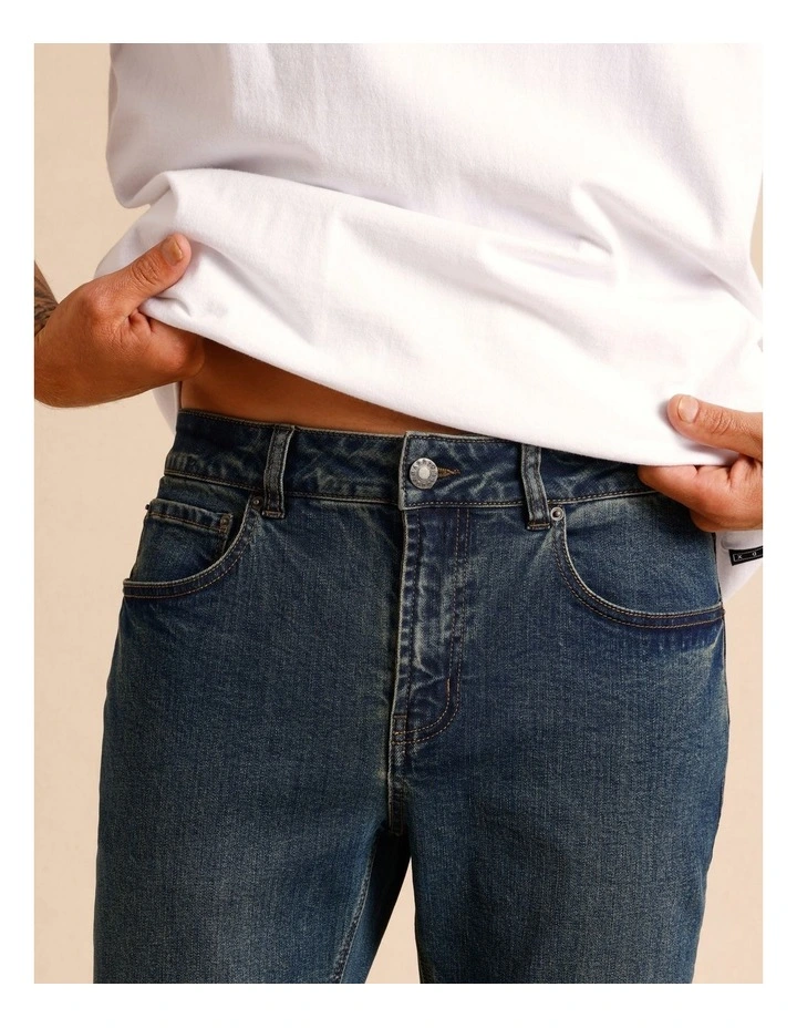 Kristian Slim Tapered Jean in Ink image 5