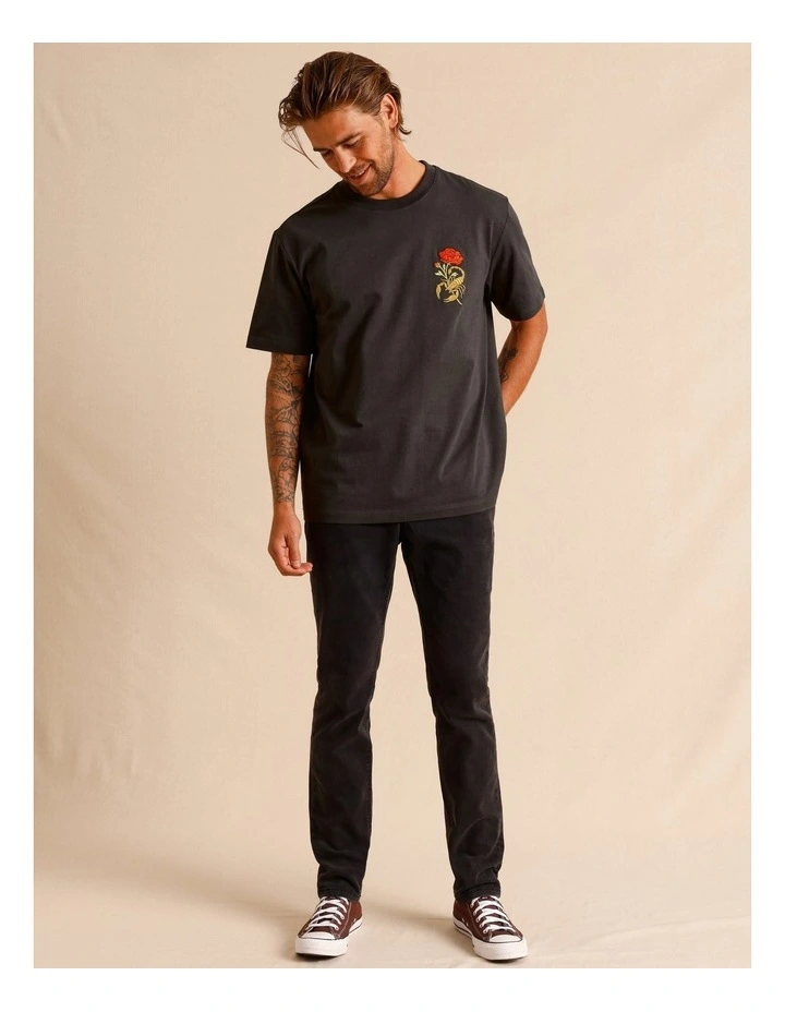 Kristian Slim Tapered Jean Black image 2