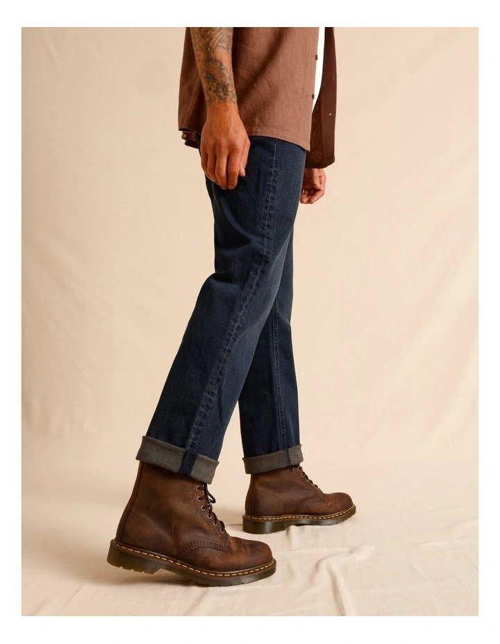 Dylan Regular Straight Jean Dark Denim image 3