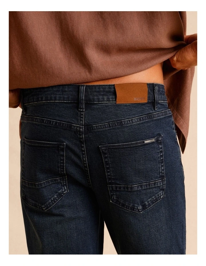 Dylan Regular Straight Jean Dark Denim image 4