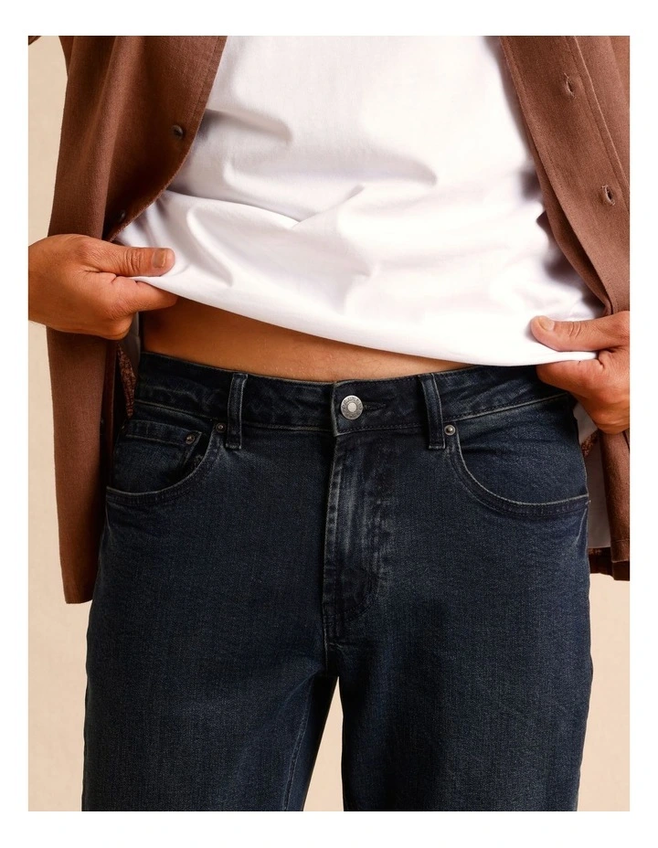 Dylan Regular Straight Jean Dark Denim image 7