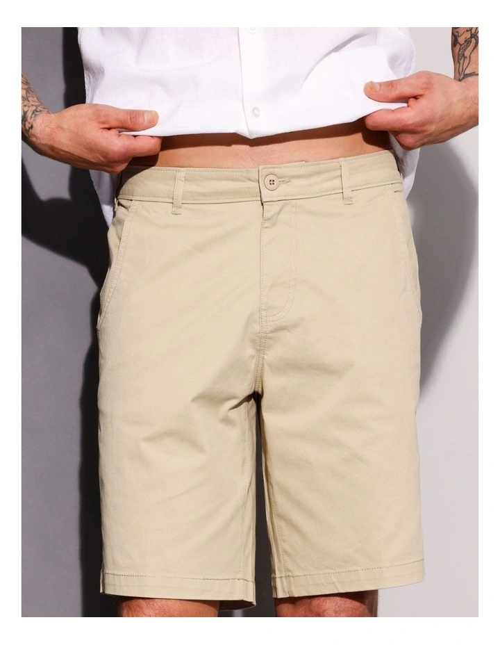 Luke Chino Short in Stone image 4