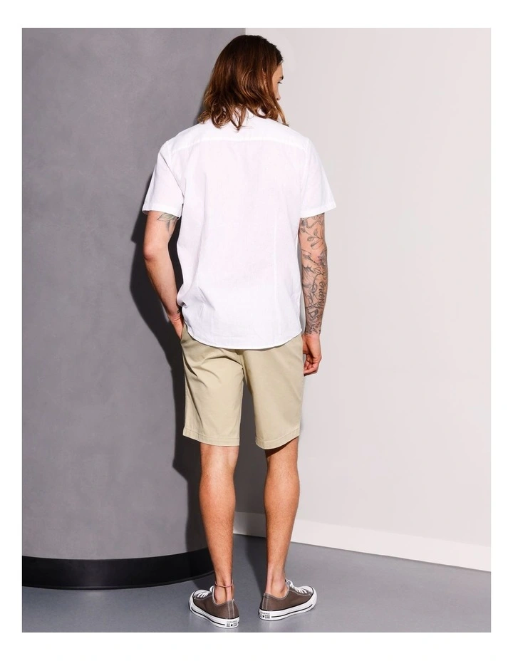 Luke Chino Short in Stone image 6