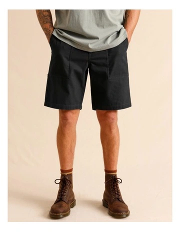 Carter Workwear Short in Black