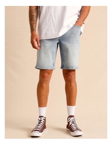 Dacian Denim Short in Light Blue