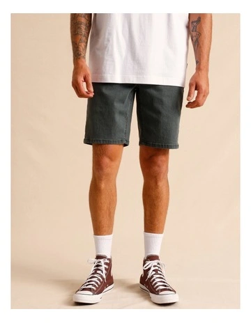 Dacian Denim Short in Green