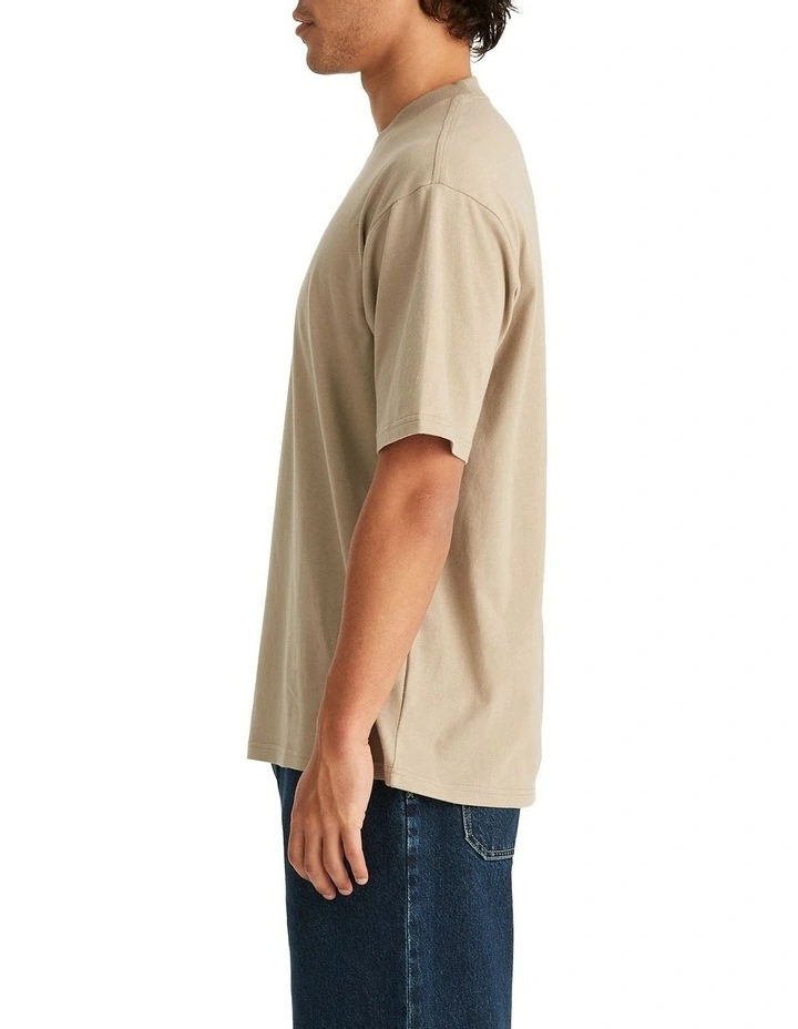 Altos Baggy Tee in Brown image 4