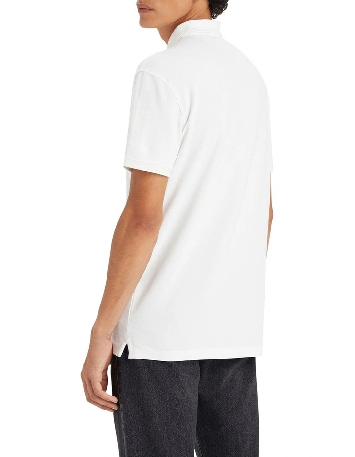Standard Polo Shirt in Bright White image 2