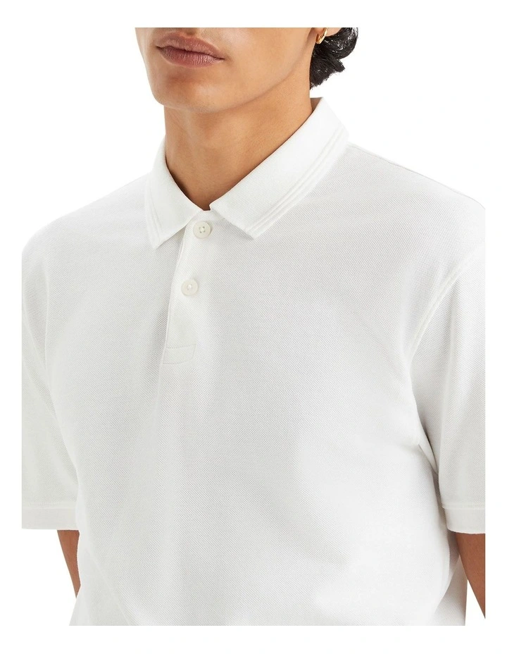 Standard Polo Shirt in Bright White image 4