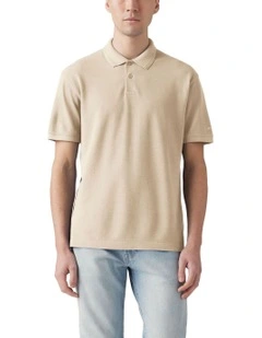 Standard Polo Shirt in White Pepper