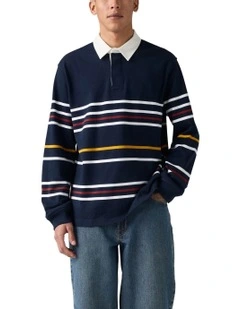 Union Rugby Shirt in Navy