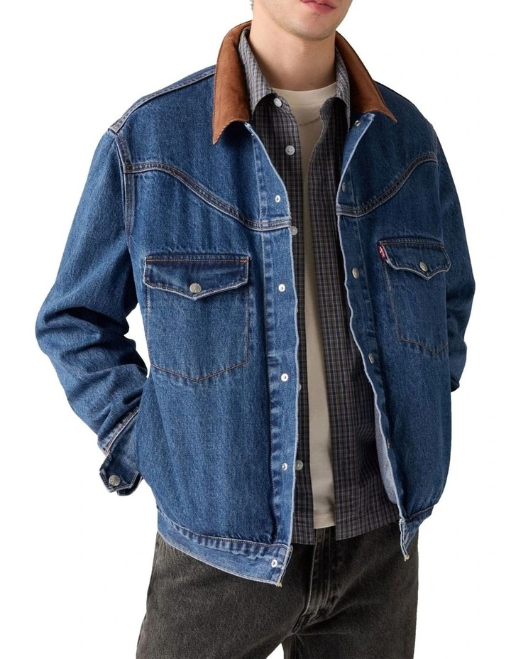 Western Shorthorn Trucker Jacket in North Acton image 3