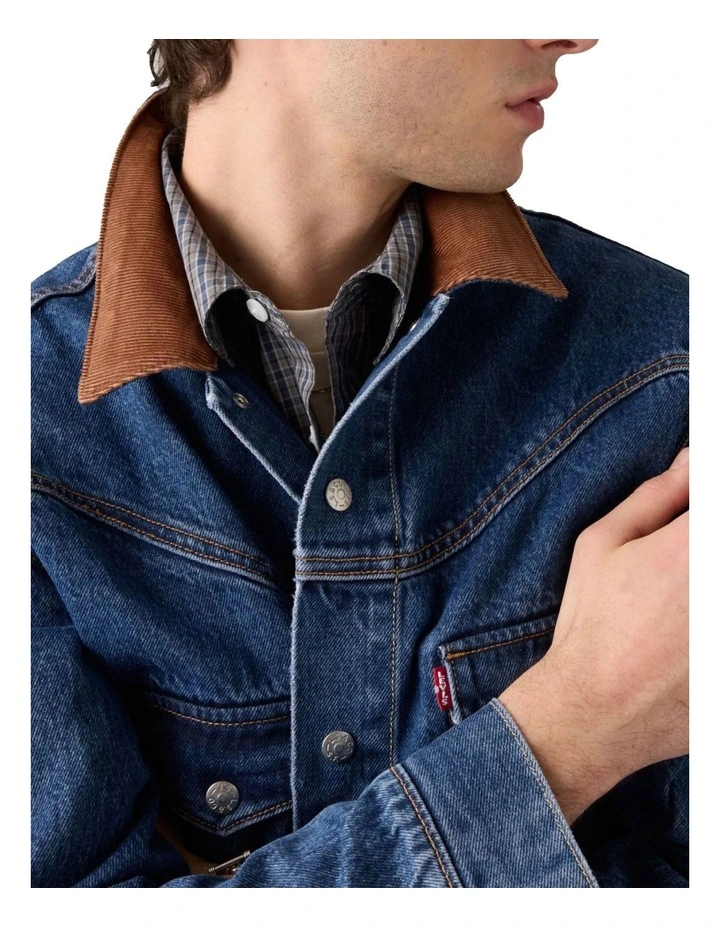 Western Shorthorn Trucker Jacket in North Acton image 4