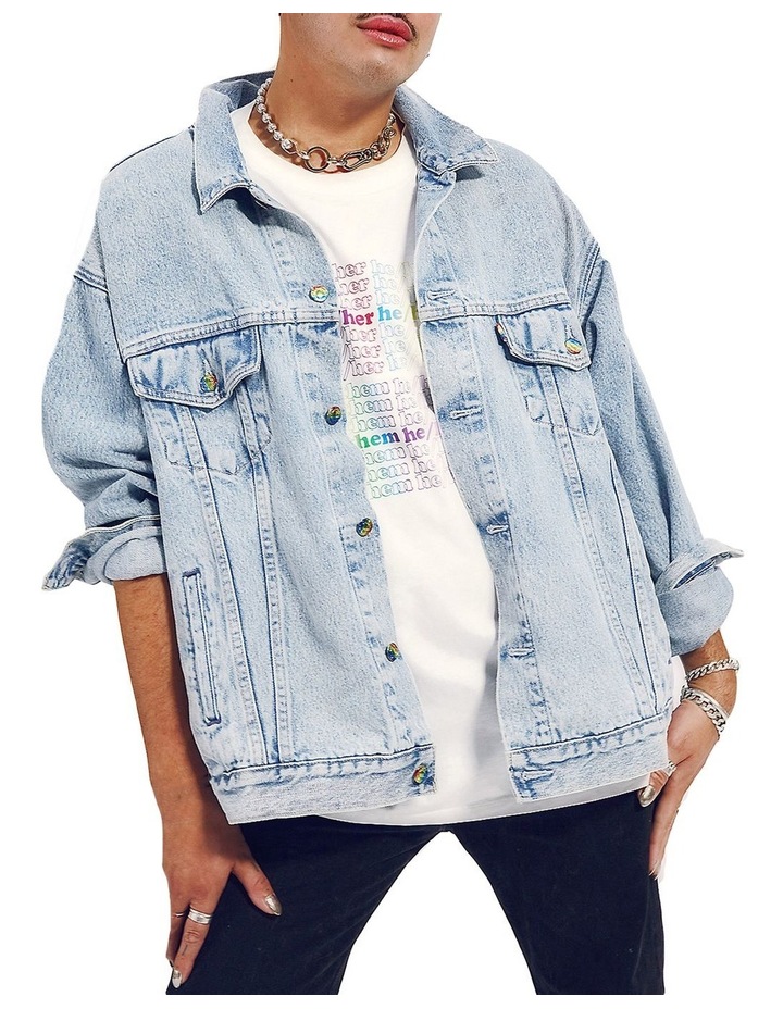 Levis denim jacket myer Clearance