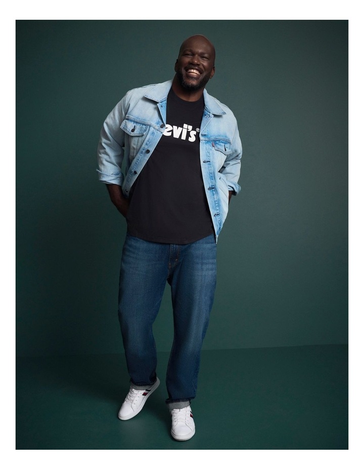 Tall Trucker Jacket Light Blue 