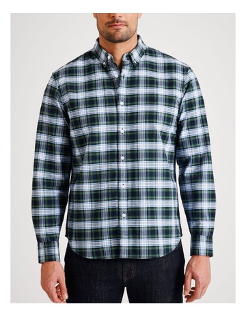 Raffa Plaid Dark Green colour