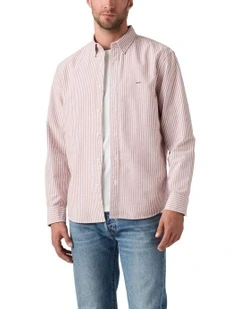 Authentic Button-Down Shirt in Cream