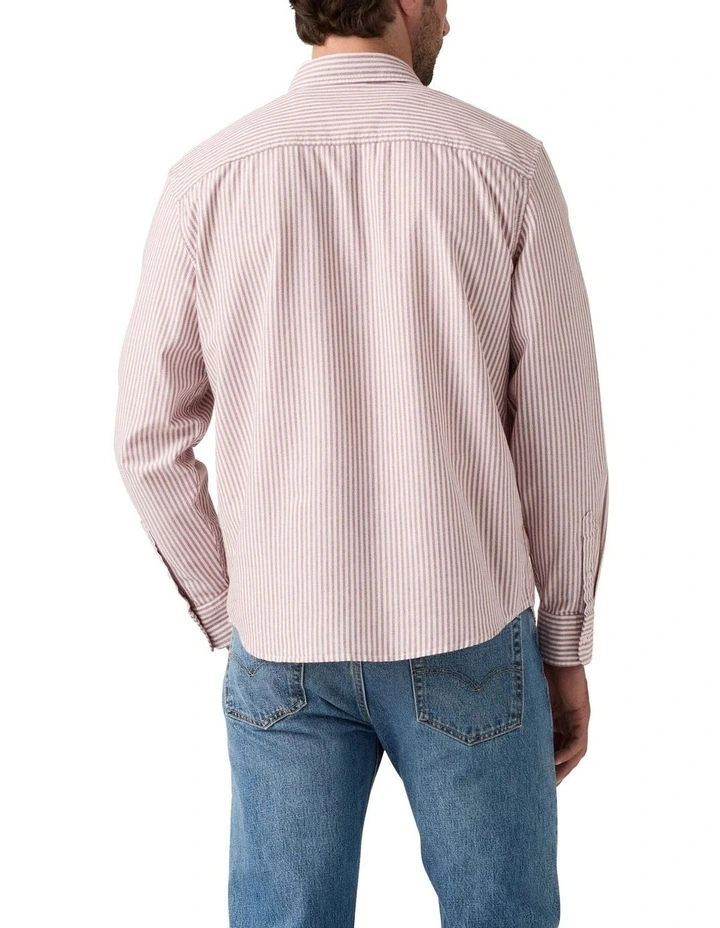 Authentic Button-Down Shirt in Cream image 2