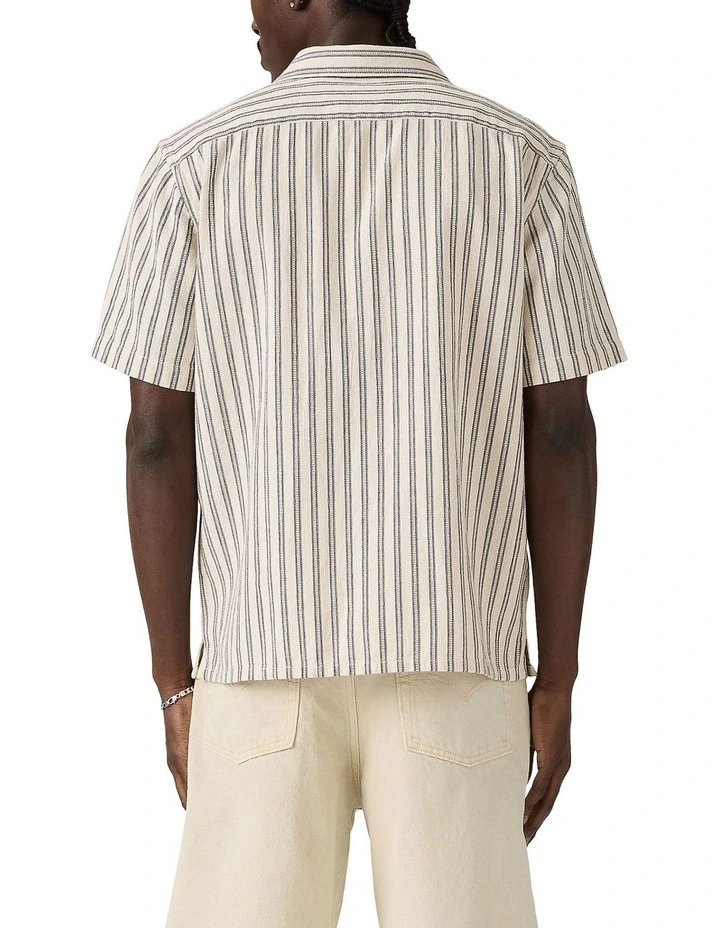 Short-Sleeve Sunset Standard Camp Shirt in Navy Blazer image 2