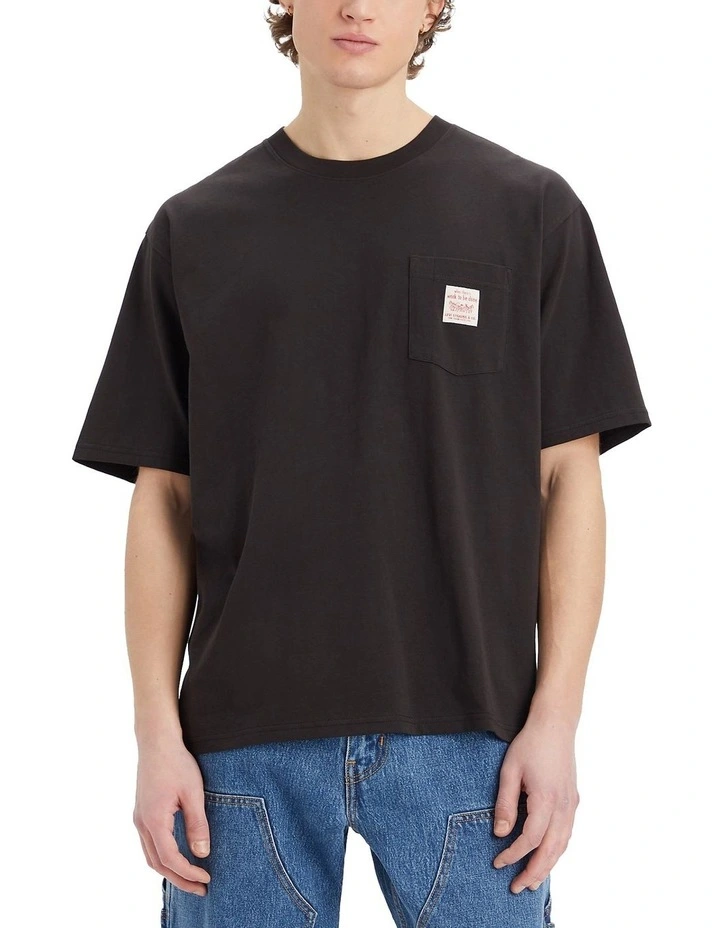 Workwear T-shirt in Meteorite image 1