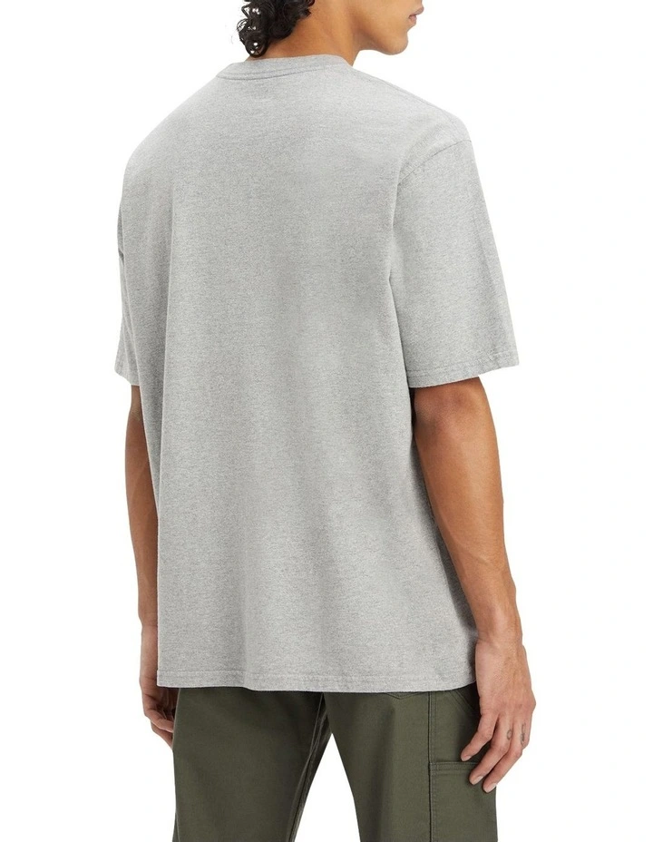 Workwear T-shirt in Grey Heather image 2