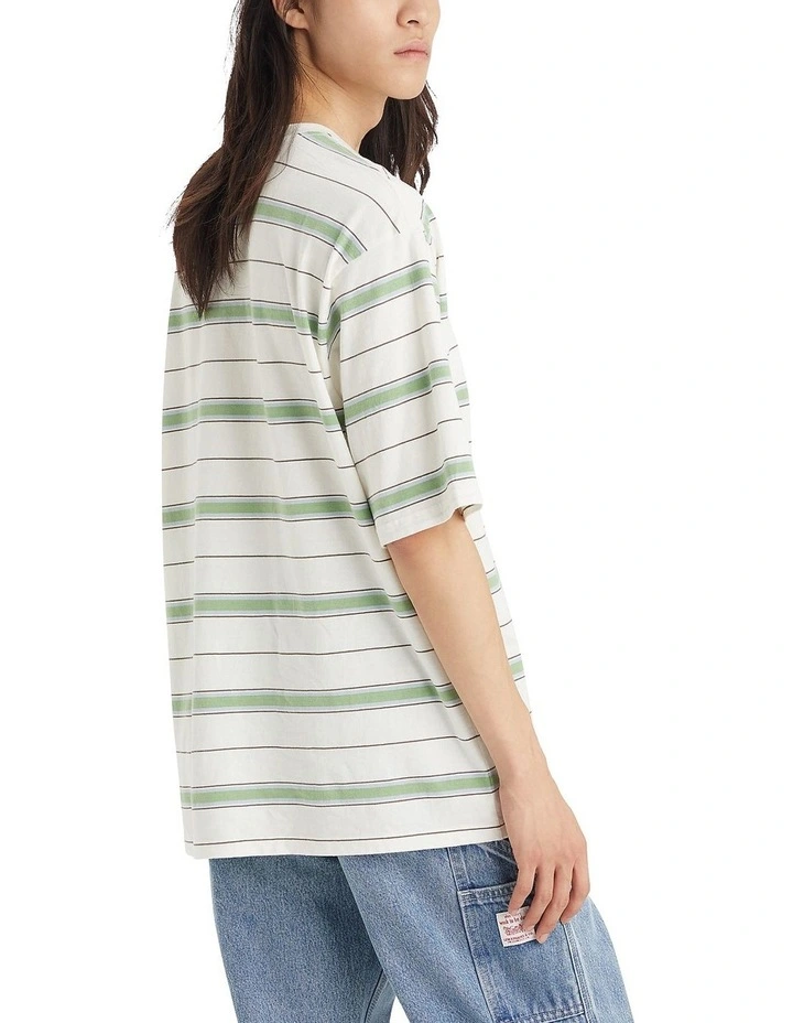 Short Sleeve Workwear T-shirt in Egret image 2