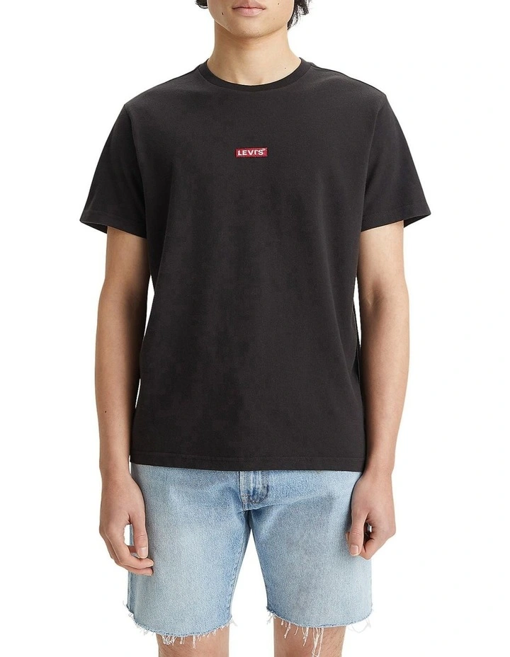 Relaxed Baby Tab Short Sleeve T-shirt in Meteorite image 1