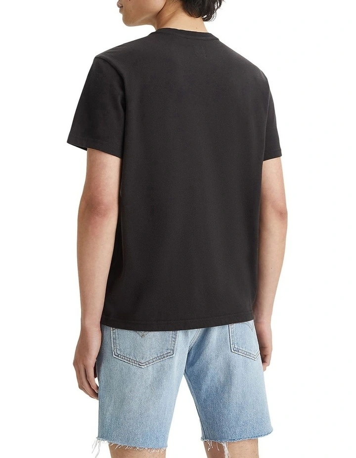 Relaxed Baby Tab Short Sleeve T-shirt in Meteorite image 2