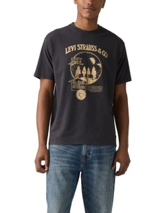 Graphic Vintage Fit T-Shirt in Saddle Rancher Phantom