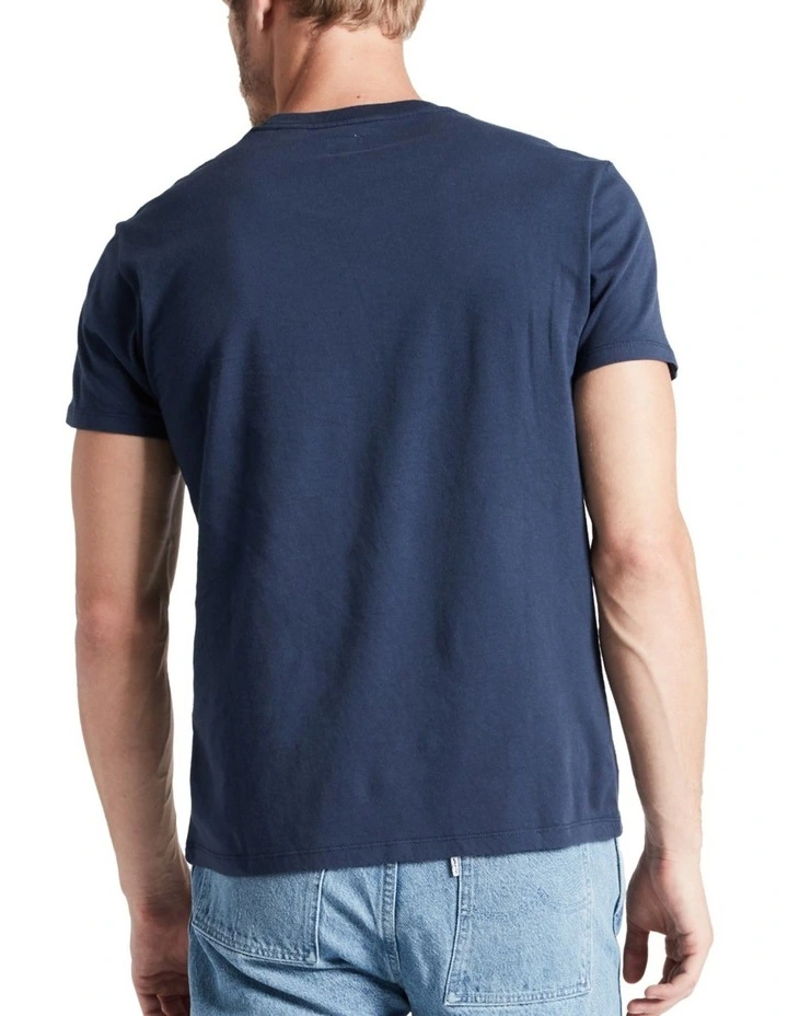 Original Housemark Tee in Navy image 2